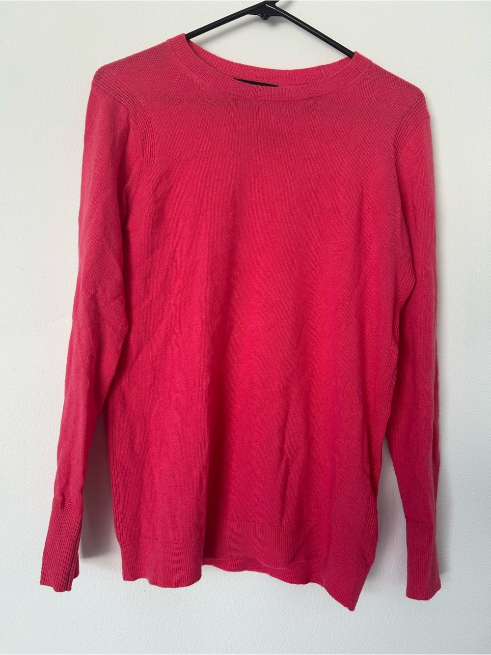 Banana Republic Italian Yarn Women’s Pink Wool Cashmere Blend Barbiecore Size S